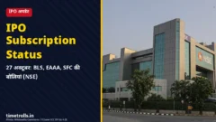 IPO सब्सक्रिप्शन स्टेटस अक्टूबर 2026 - NSE बिल्डिंग