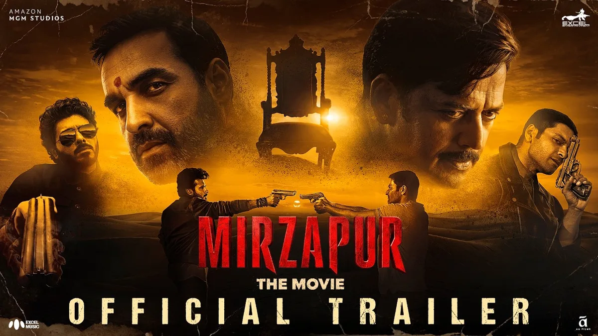 मिर्जापुर द मूवी का आधिकारिक ट्रेलर: मिर्जापुर की खाली गद्दी, कालीन भैया और एक-दूसरे पर बंदूक ताने किरदार